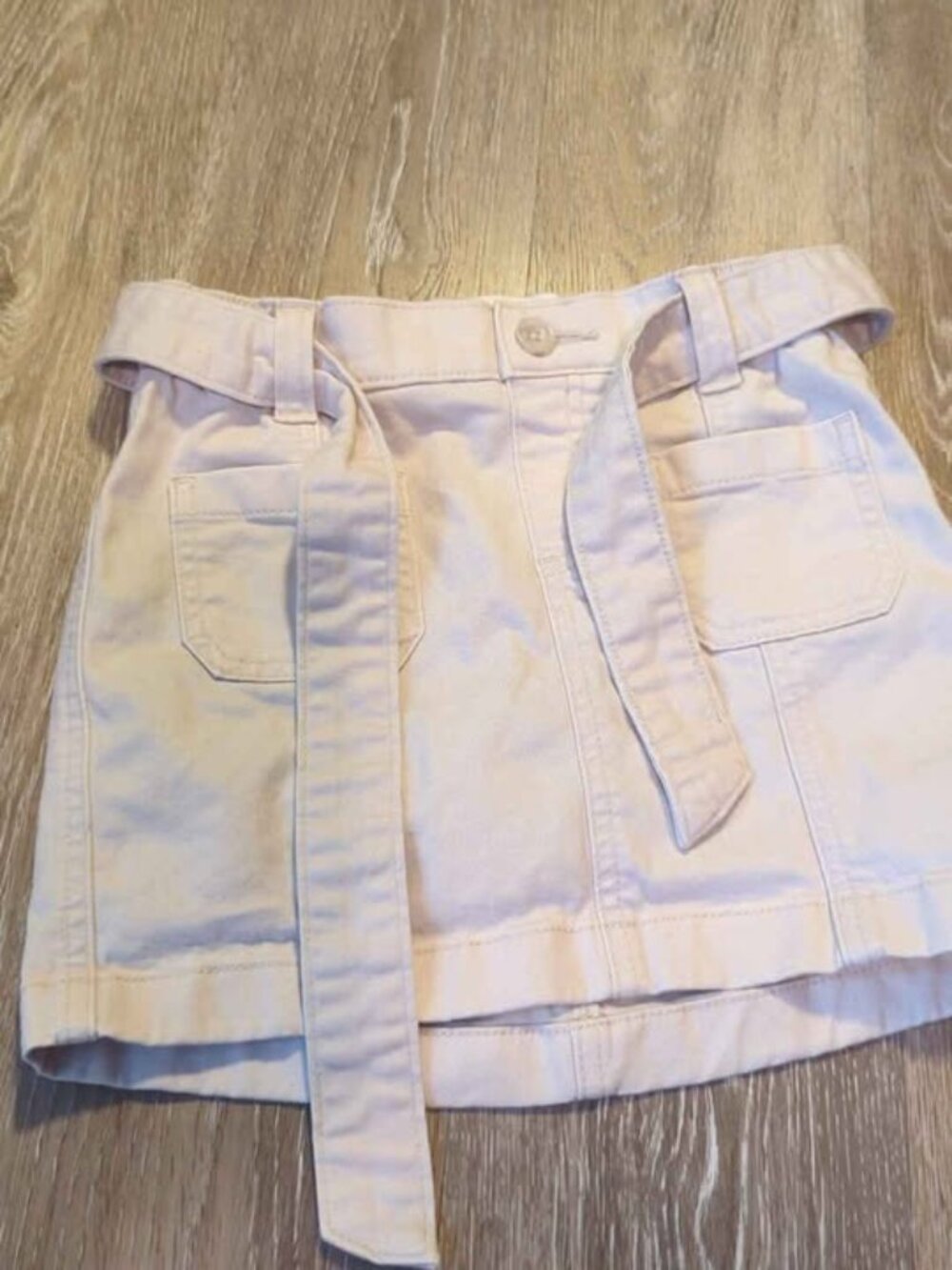 Abercrombie Kids belted skort 7/8